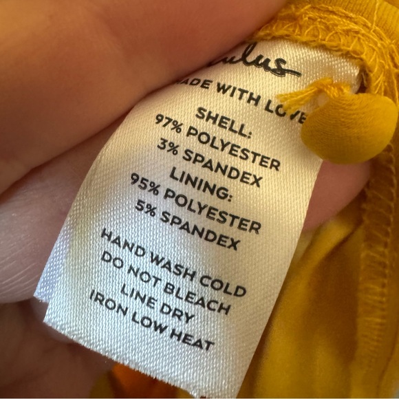 Lulus | Outstanding Elegance Mustard Yellow Satin Surplice Maxi Dress - Picture 5 of 7